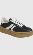 Morgan Semi Platform Double Stripe Low Sneakers