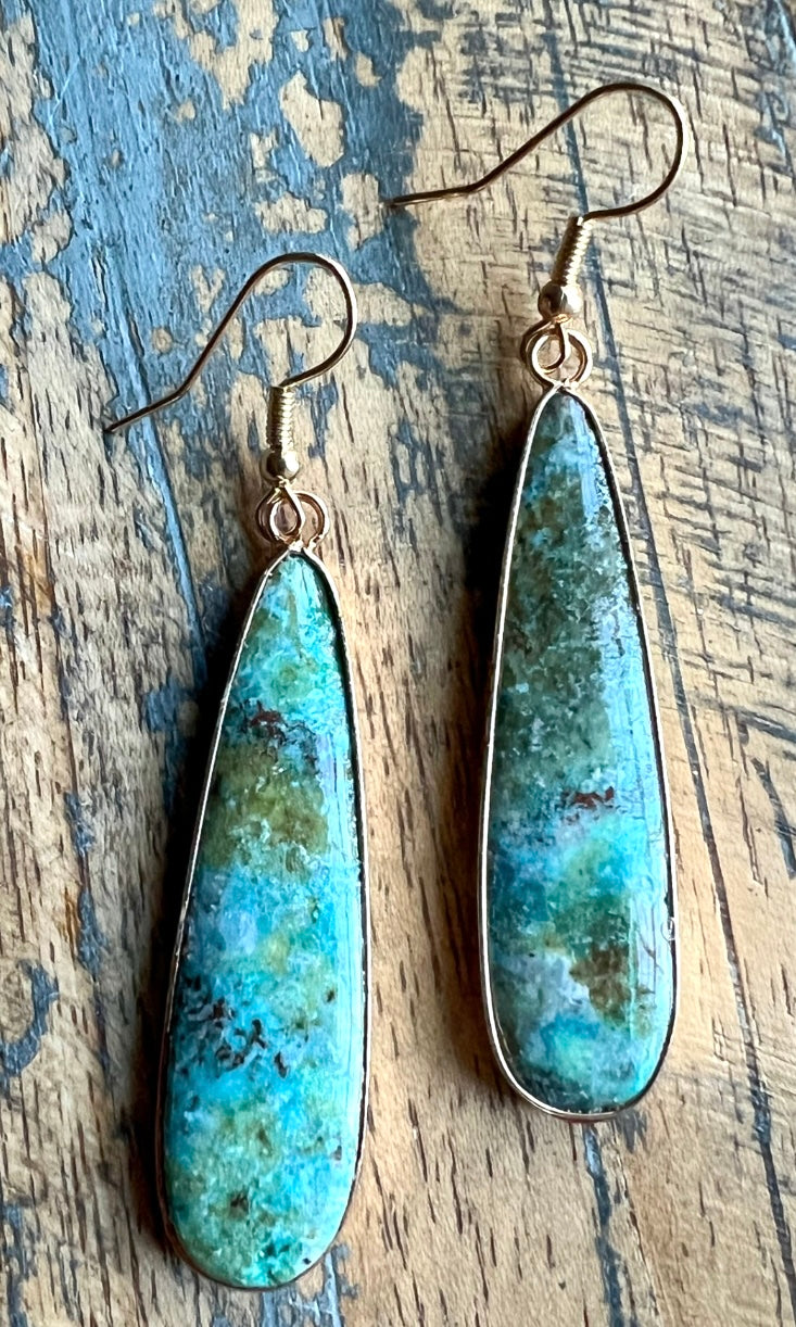 Samira Oceania Stone Drop Earrings