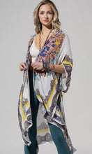 Awina White Mandala Kimono