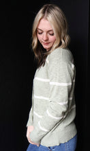 Ryker Lightweight Stripe Oversized Cardigan