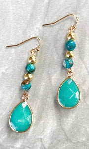 Maggie Turquoise Earrings