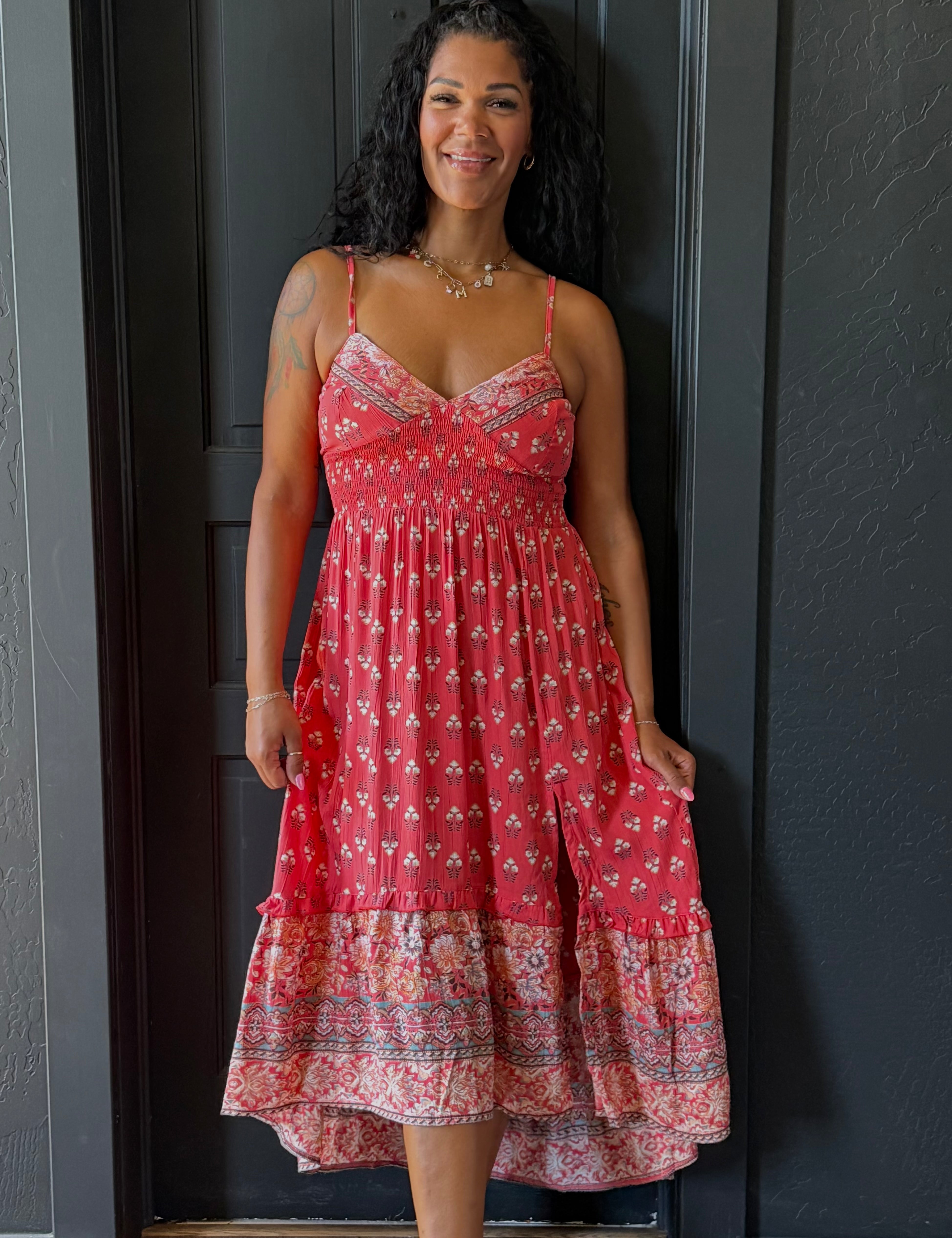 Maxwell Spaghetti Strap Sweetheart Dress
