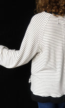 Philip Striped Raglan Long Sleeve Top