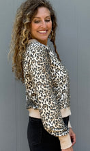 Monica Brushed Leopard Print Cardigan