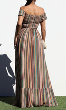 James Off Shoulder Woven Maxi Dress