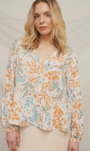 Kardash V Neck Button Down Long Sleeve