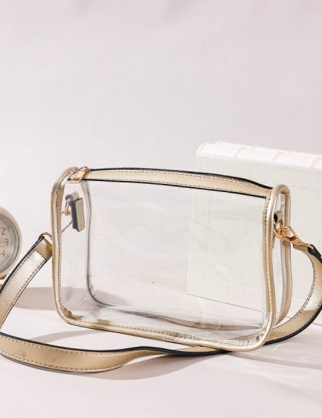 Diego Premium Clear Stadium Rectangle Camera Bag