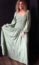 Octavio Smocked Dropwaist Maxi Dress