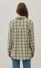 Louis Green Shade Plaid Boxy Shirt
