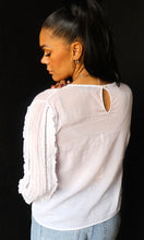 Oakley Cotton Long Sleeve Blouse Multi Embroidery