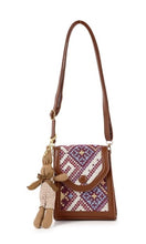 Edawrd Red Decorative Accent Shoulder Bag