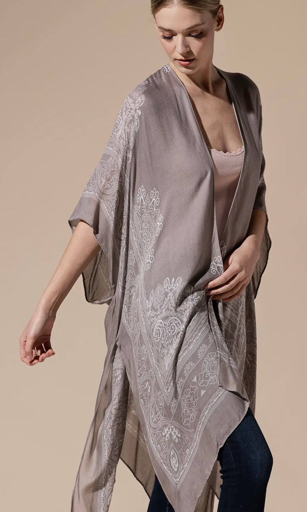 Annie Grey Ornate Mandala Kimono