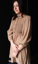 Quincy Button Down Woven Midi Dress