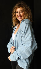 Orson Textured Slub Chambray Shacket