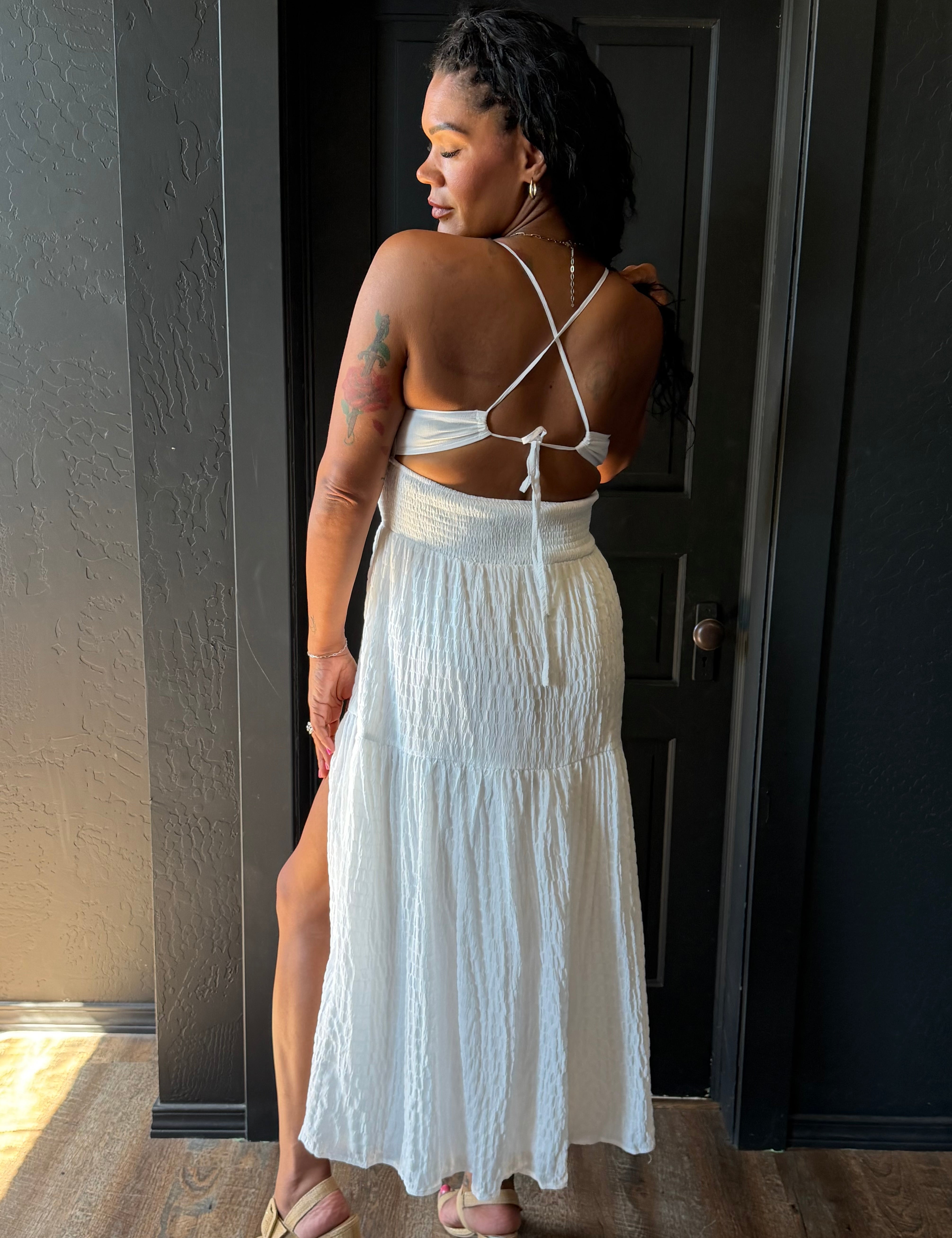 Layla Spaghetti Strap Maxi Dress