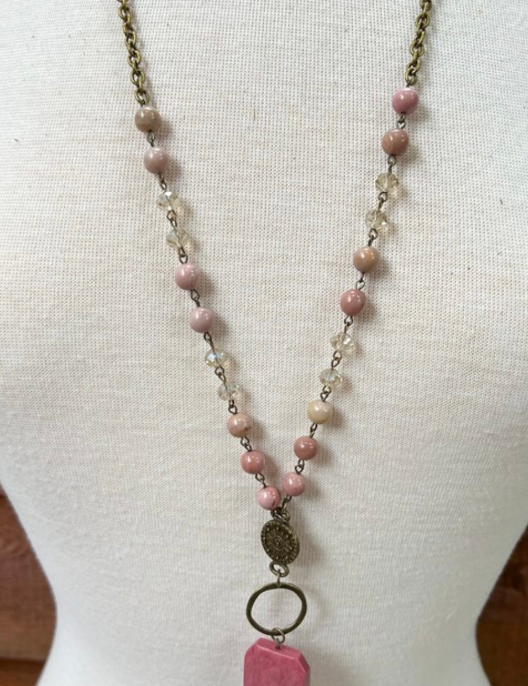 Forden Lyssa Necklace Mauve