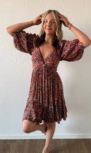 Ordell Twist Front Flounce Hem Long Sleeve Dress