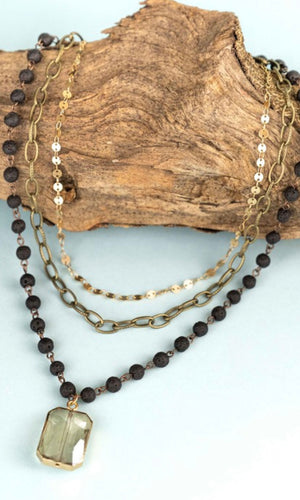 Hannah 2 Chain Necklace