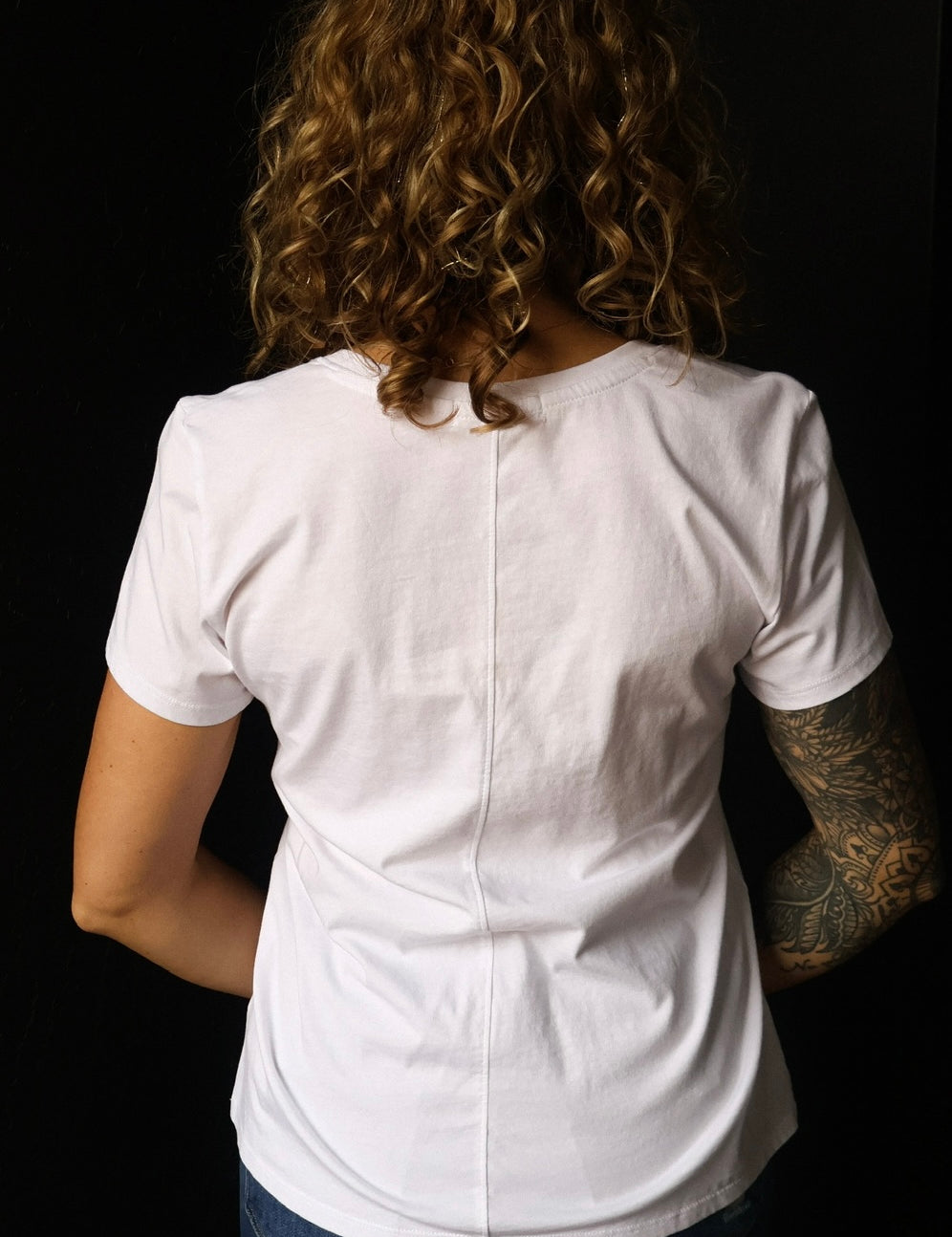 Nina Cotton Jersey V-Neck T-Shirts