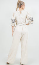 Ella Puff Sleeve Embroidery Top
