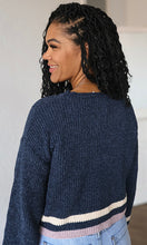 Magnolia Crew Neck Chenille Crop Sweater