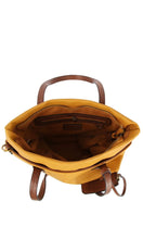 Bonnie Brown Multi-Purpose Vegan Leather Satchel Bag