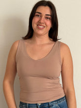 Brooke Basic V Neck Tanks