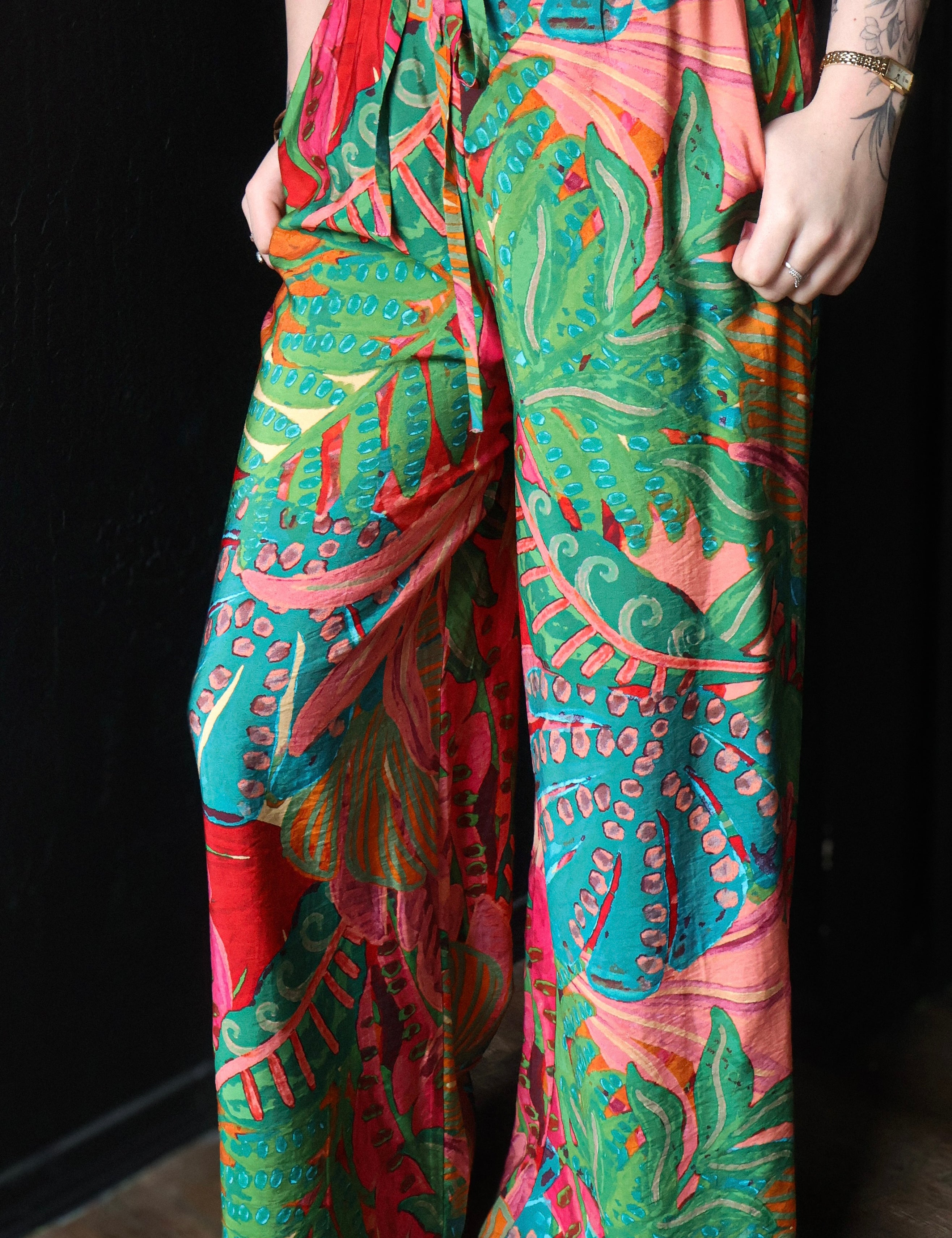 Sallie Drawing Dream Wide Leg Pull On Pants