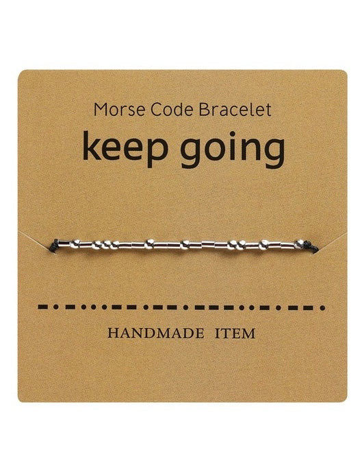 Israel Morse Code Bracelet