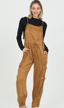 Cedar Mustard Cargo Pant Overall Jumpsuit