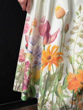 Sidney Sleeveless Floral Boarder Midi Dress