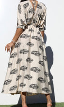 Gustaff Border Printed Woven Midi Dress