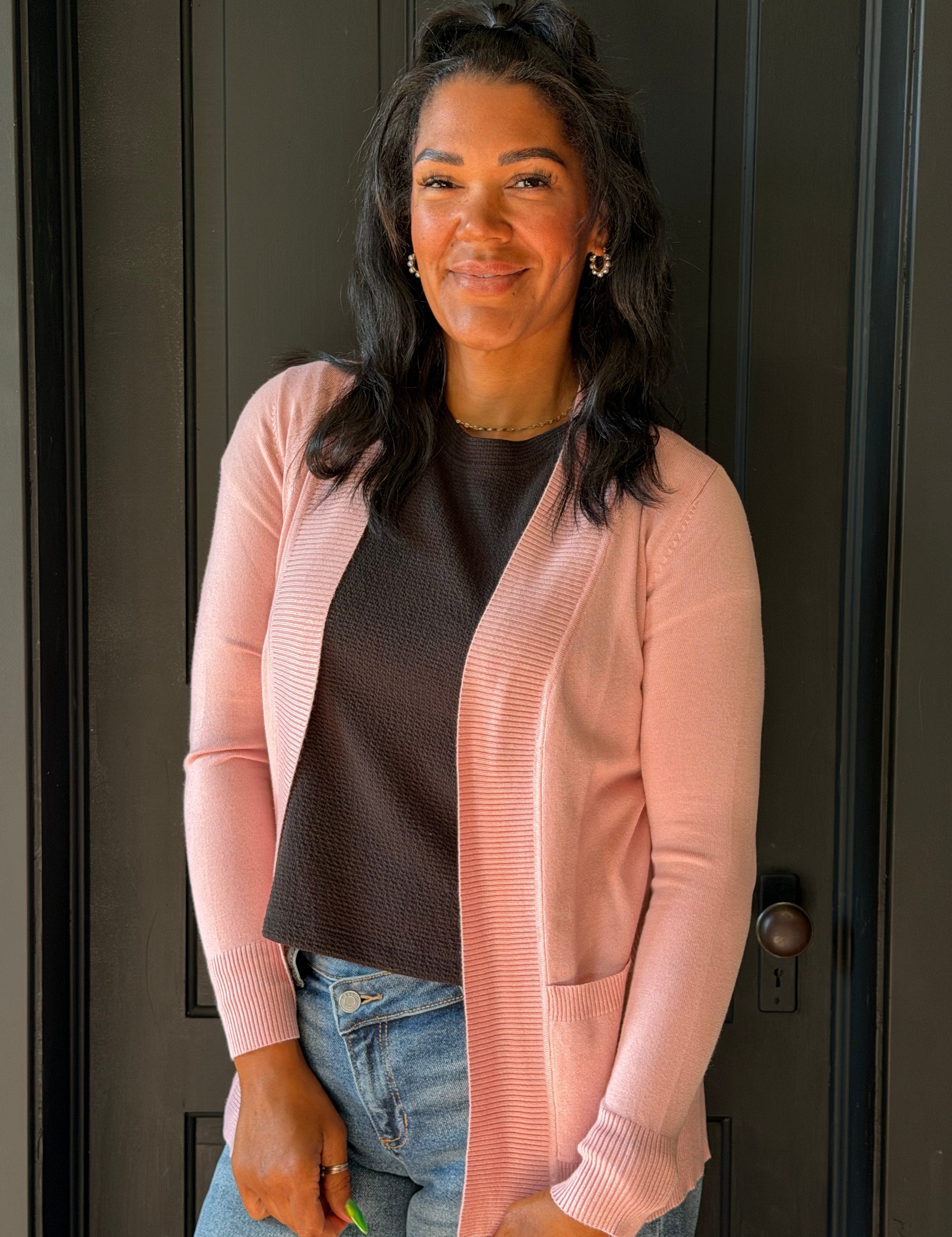Sabrina Open Knit Cardigan