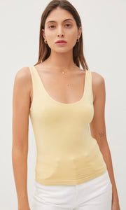 Gaxton Basic Scoop Neck Tank