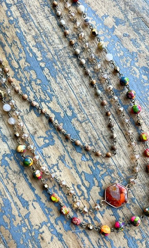 Janet Necklace Orange