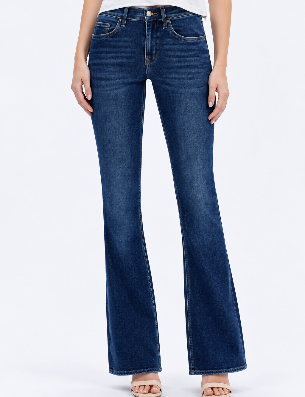 Gemma Medium Dark High Rise Bootcut Jean