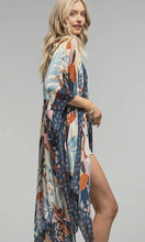 Amila Botanical Floral Kimono