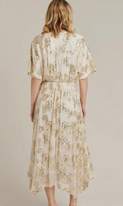 Mia Kimono Sleeve Maxi Dress
