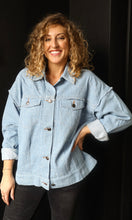 Orson Textured Slub Chambray Shacket