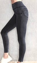 Alaine Charcoal Ultra Soft Cotton Knit Legging Pant