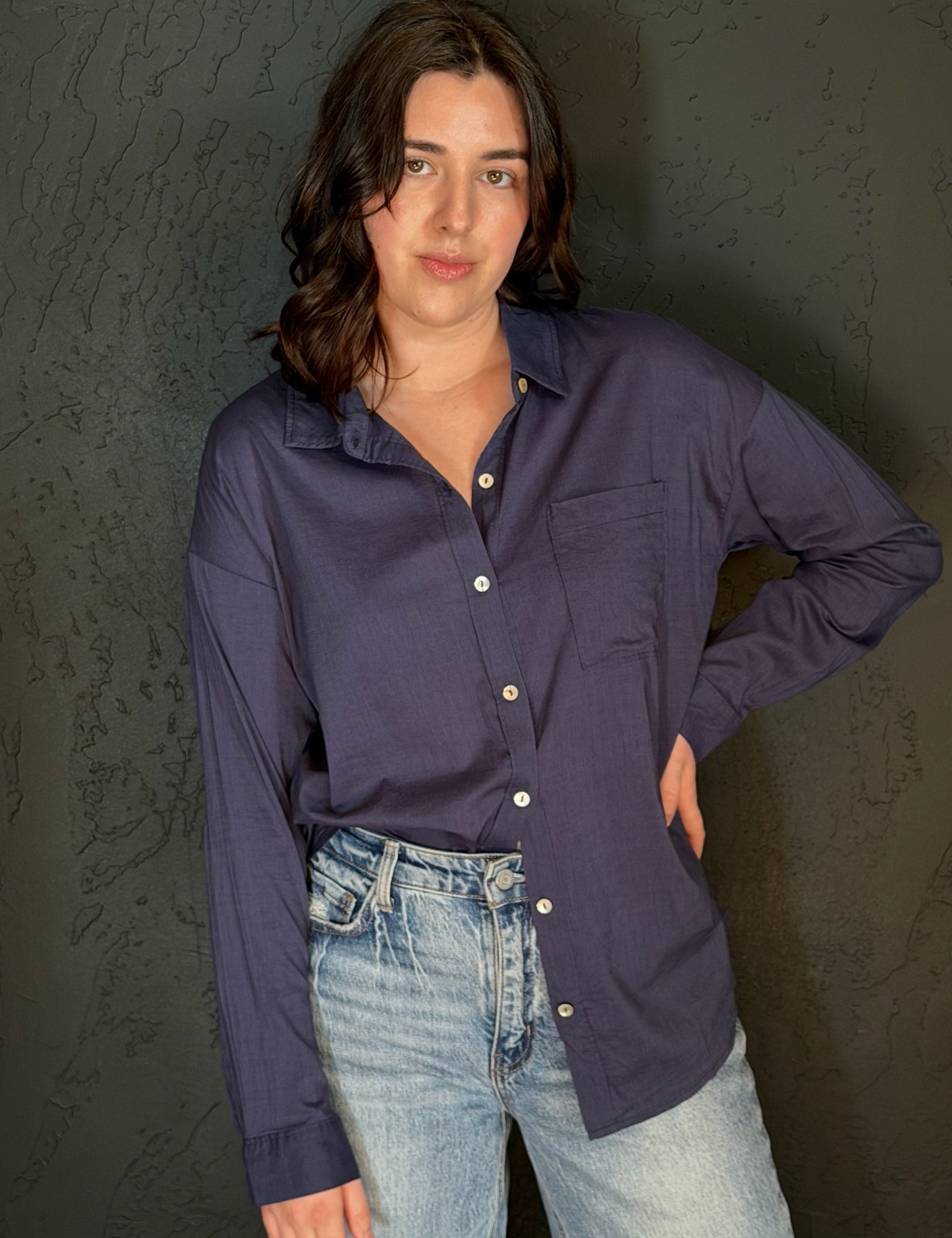 Destiny Lightweight Oversized Classic Shirt