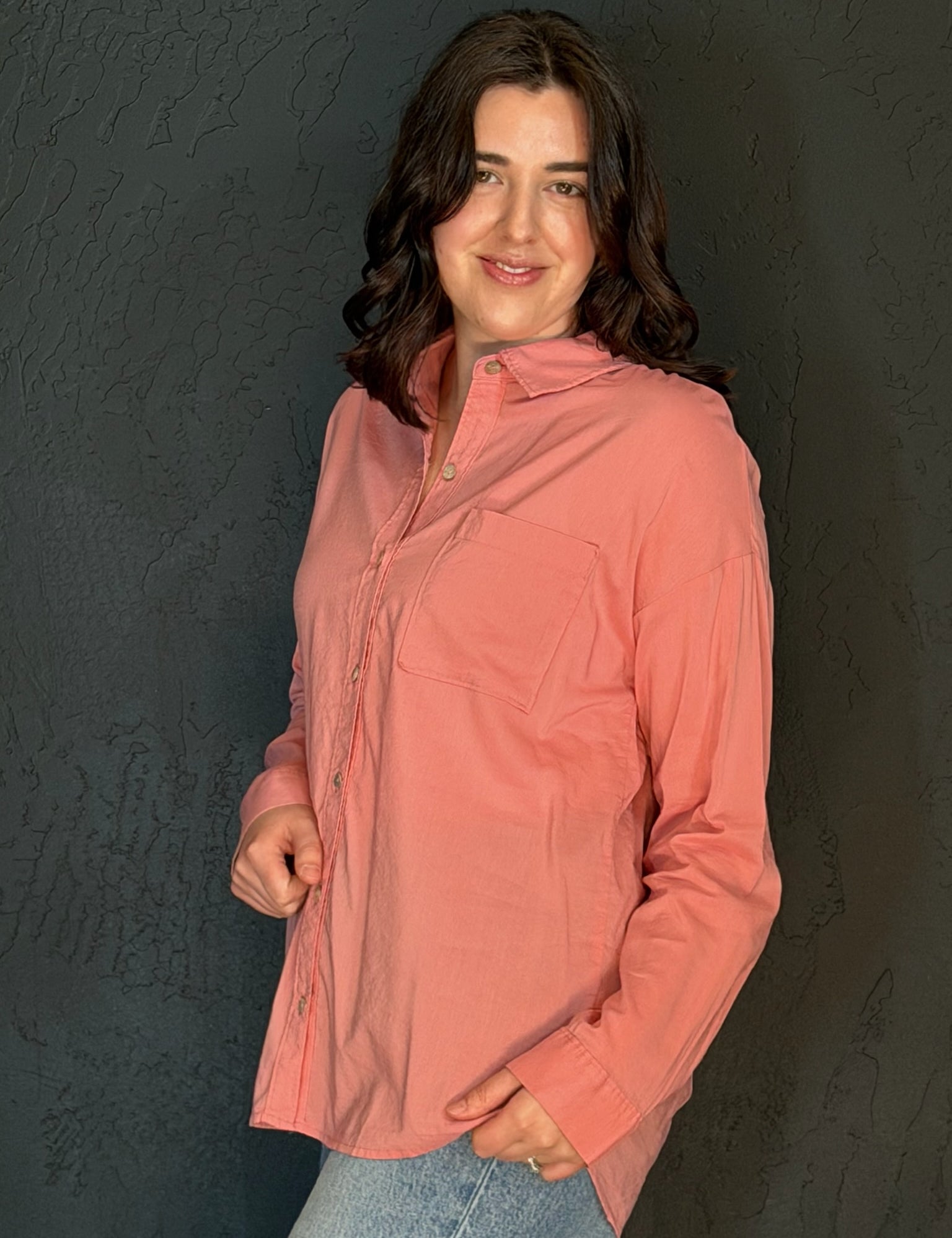 Destiny Lightweight Oversized Classic Shirt
