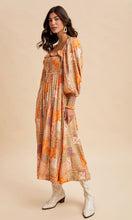 Jay Smocked Ruffled Patchwork Maxi Dress