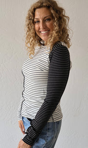 Mickie Multi Stripe Knit Top