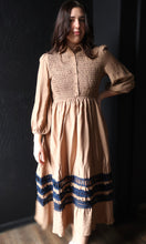 Quincy Button Down Woven Midi Dress