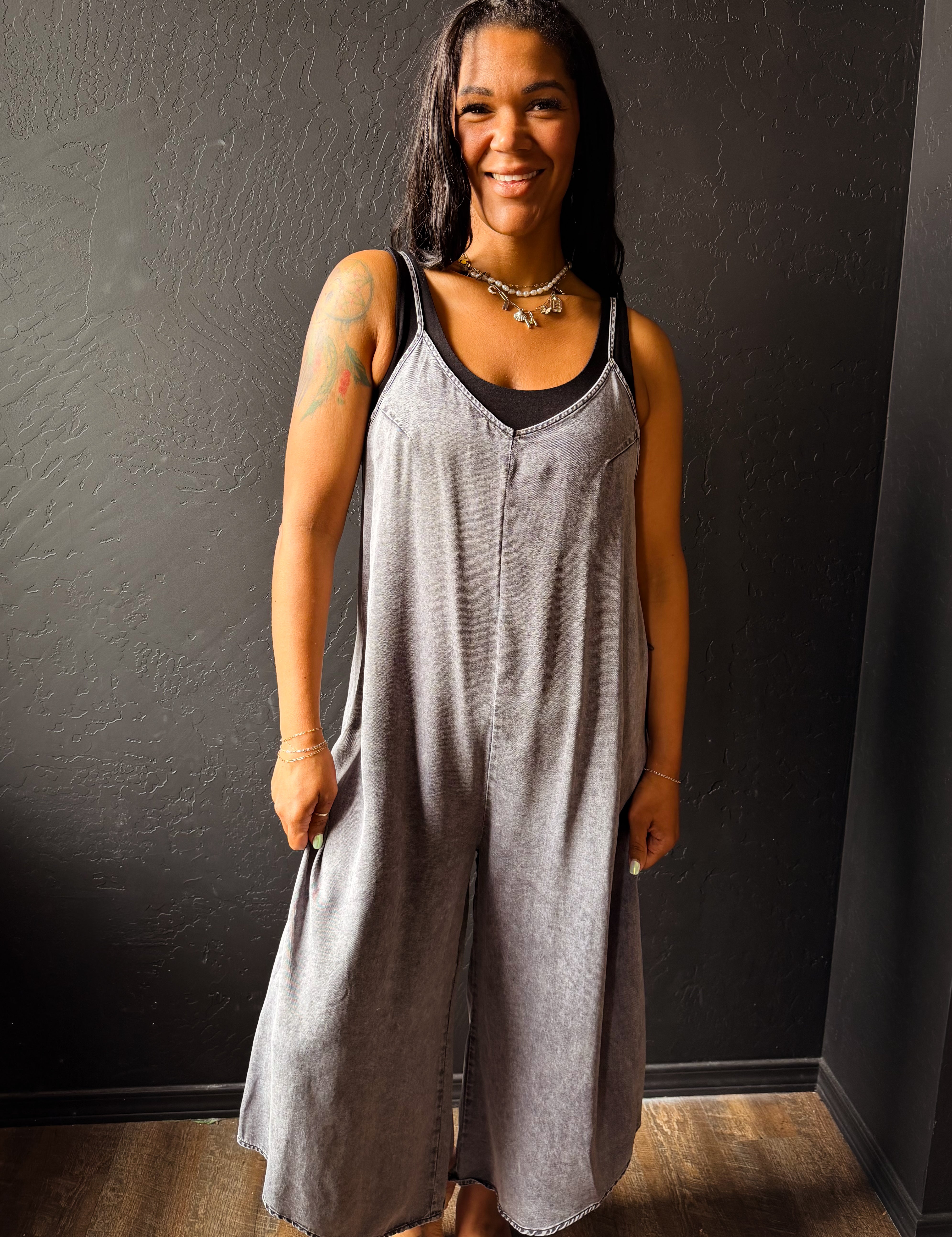 Cole Washed Tencel Jumpsuit