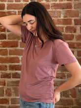 Theodore Basic Nostalgia Rose Short Sleeve T-shirt