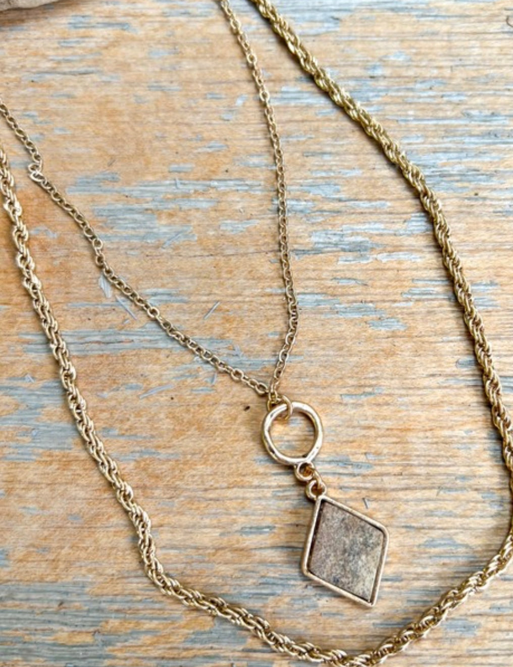 Fonso Jessie Necklace Set Jasper