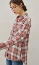Logan Classic Rosewood Plaid Shirt