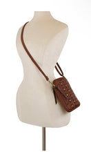 Erin Coffee Braided Mini Crossbody